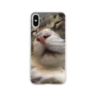 plum-umeboshiのMy cat 2 Soft Clear Smartphone Case