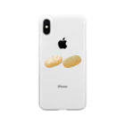 cotton-berry-pancakeの揚げパン Soft Clear Smartphone Case