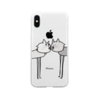 おんじのkissmeグッツ Soft Clear Smartphone Case