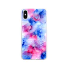 ひのいろ研究室　購買部の侵蝕シリーズ【芒種】 Soft Clear Smartphone Case