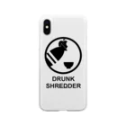 DRUNK SHREDDERのDRUNK SHREDDER Soft Clear Smartphone Case