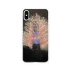 DIABOLOの台北101 年越し花火 Soft Clear Smartphone Case