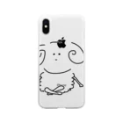 ちゃその仰ぐ羊くん Soft Clear Smartphone Case