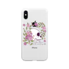 NtoWaniのI Love Flowers Forever Soft Clear Smartphone Case