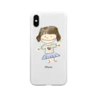 しま✳︎スイーツ/パティシエのショートカット少女 Soft Clear Smartphone Case