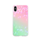 Je te veuxの春のときめき Soft Clear Smartphone Case