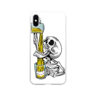 Los Surfista de Shonanのビール大好きストンコさん Soft Clear Smartphone Case