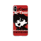 TarCoon☆GooDs - たぁくーんグッズのTarCoon☆CarToon is watching you Soft Clear Smartphone Case