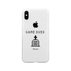 .lab ［ドットラボ ］の［ドット絵］GAME OVER Soft Clear Smartphone Case