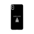 .lab ［ドットラボ ］の[ドット絵]GAME OVER Soft Clear Smartphone Case