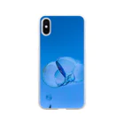 水彩屋のシャボン玉 Soft Clear Smartphone Case