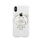 Different worldのクマさん Soft Clear Smartphone Case