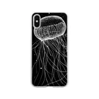 ピアノのみせの海月の月 Soft Clear Smartphone Case