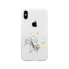 ともえのえ - 柴犬とか動物色々の伝えたいことがあるから（メガホンシーズー） Soft Clear Smartphone Case