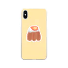 餃子2人前での苺のカヌレの記憶 Soft Clear Smartphone Case