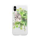 Nanaumi’s　SHOPの【瑞葉】 Soft Clear Smartphone Case