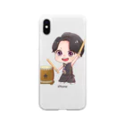 佐藤晃弘のショップの太鼓あっきー Soft Clear Smartphone Case