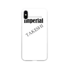 imperial Takeshiのラストエンペラータケシ ソフトクリアスマホケース