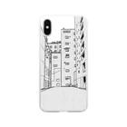 みやたさんのショップの漫画の路地裏 Soft Clear Smartphone Case