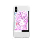 レモンかわいい女子♥️オリジナルショップのレモンかわゆす♥️ほくろ女子ちゃんオリジナルショップ Soft Clear Smartphone Case