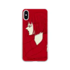 [ DDitBBD. ]のKimono girl. Soft Clear Smartphone Case