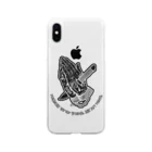 憲法第21条_freedom of speechのプレイングハンズ TATTOOハンド Soft Clear Smartphone Case