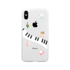 marincatのかりんの家族♪ Soft Clear Smartphone Case