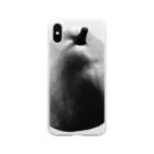 ハヤシ屋の洋梨好き-monochrome  Soft Clear Smartphone Case