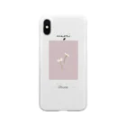 rilybiiのflower Soft Clear Smartphone Case