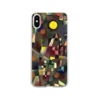 世界の絵画アートグッズのパウル・クレー 《満月》 Soft Clear Smartphone Case