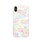マルティ部屋のマルティ詰め合わせふわふわ Soft Clear Smartphone Case