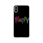 はちよんごのHAPPY Soft Clear Smartphone Case