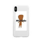 MUUDGsの貧困を無くそう Soft Clear Smartphone Case