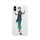 🦕岫玉 翠寿🦖の翠寿グッズ02 Soft Clear Smartphone Case