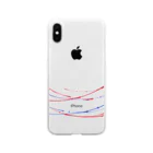 otamaxの縁日ヨーヨー柄 Soft Clear Smartphone Case