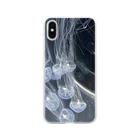 s ! m p e lの海月 Soft Clear Smartphone Case