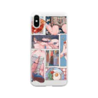 日菜乃🐶のコバルトブルー Soft Clear Smartphone Case