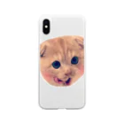 ～癒しの猫暮らし～の甘えんぼ猫ポテト Soft Clear Smartphone Case