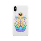 touriのネコと小さな怪獣 Soft Clear Smartphone Case