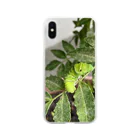 zakkaya 雑貨屋 孵 kaeruのナミアゲハのイモ虫さん Soft Clear Smartphone Case