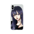 dahlia shop SUZURIのiolite Soft Clear Smartphone Case