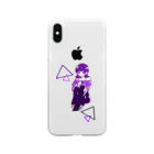 MILKの女の子 Soft Clear Smartphone Case