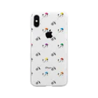 itsumokotsumoの虹色KUSAKARIKI Soft Clear Smartphone Case