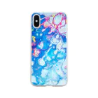 cardboardartzの北風と太陽スマホケース Soft Clear Smartphone Case