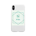 West Coast No.6のWest Coast No.6 ロゴ Soft Clear Smartphone Case