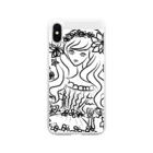 neko*neko*の女の子・モモ Soft Clear Smartphone Case