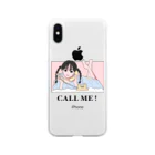 コウジマクルミ | Kurumi KoujimaのCALL ME! Soft Clear Smartphone Case