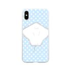 めいぷるのほほえみエイちゃん Soft Clear Smartphone Case