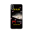 G-HERRINGの縁起鯉！（桜；CARP；鯉；KOI）あらゆる生命たちへ感謝をささげます。 ソフトクリアスマホケース