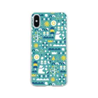 サタケシュンスケ｜イラストレーターの森とクマ Soft Clear Smartphone Case